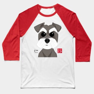 Schnauzer Baseball T-Shirt